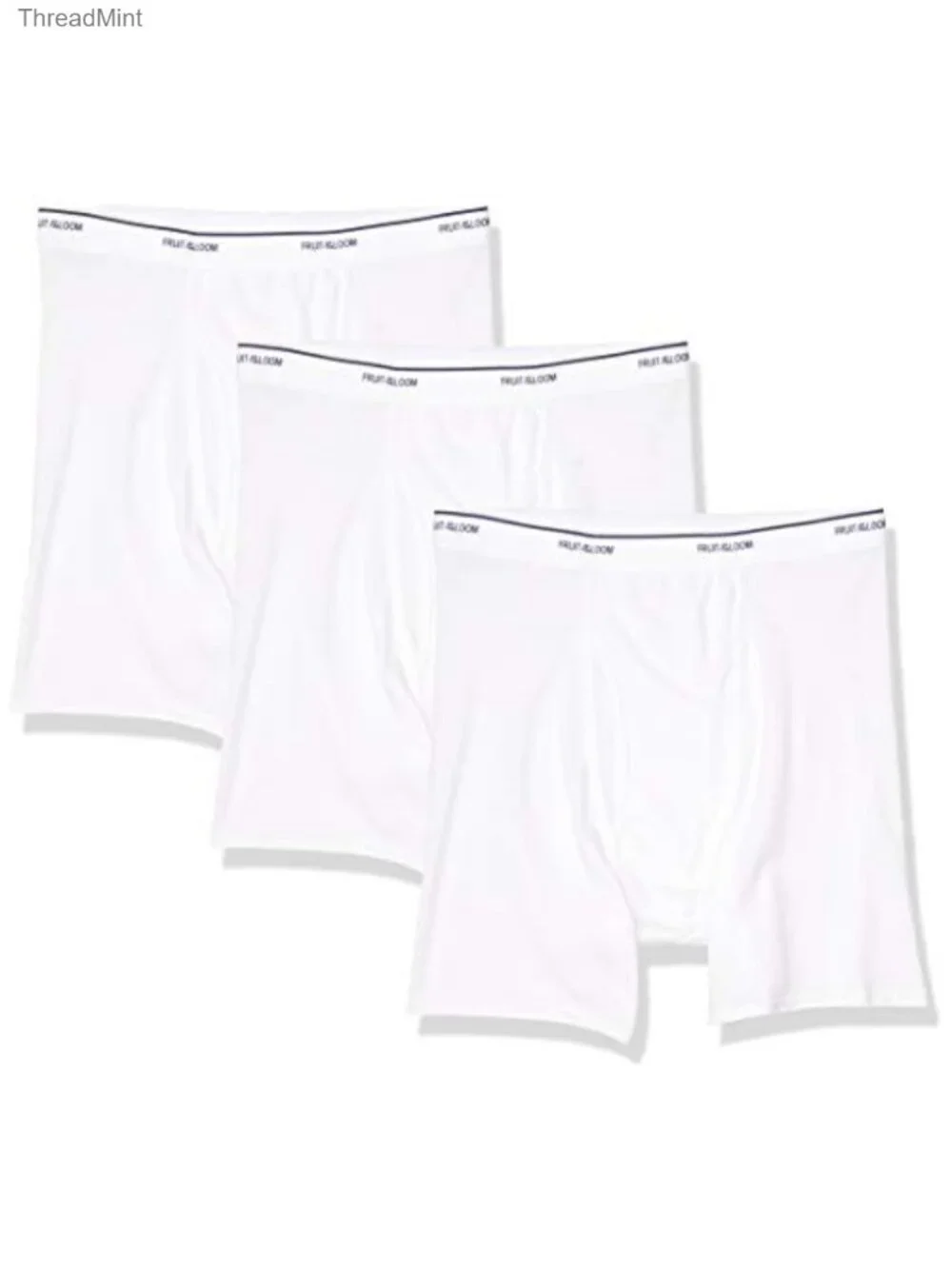 3-Pack Men's Cotton Boxer Briefs Dual Defense Coolzone